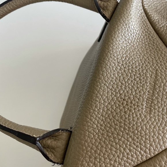 Bruno Magli Beige Cube Bag - Picture 5 of 16